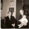 Petra, Sine og Hanne - okt. 1960